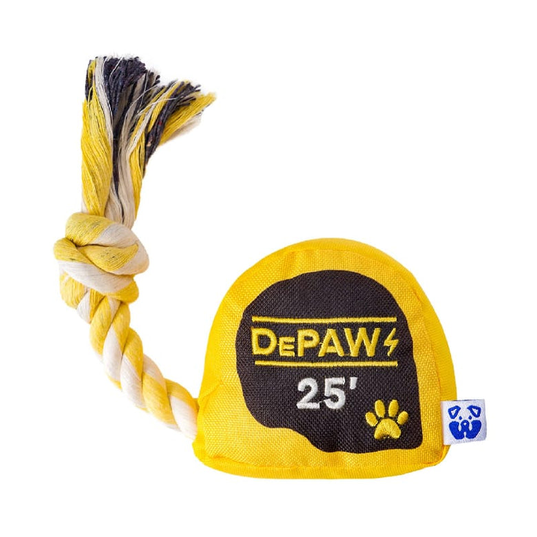 PAWTY Dog Toys dog toys Took Kit Tape Measurer Canvas Squeak Rope Dog Toy