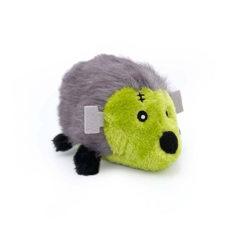 ZippyPaws dog toys Halloween Hedgehog Large Frankenstein's Monster Plush Squeaky Dog Toy