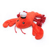 ZippyPaws dog toys Luca the Lobster Playful Pal Plush Squeaky Dog Toy