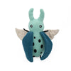 ZippyPaws dog toys EcoZippy Corduroy Critter Beetle Plush Squeaky Dog Toy