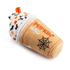 Haute Diggity Dog dog toys Pupkin' Donuts Halloween Iced Cup Plush Dog Toy