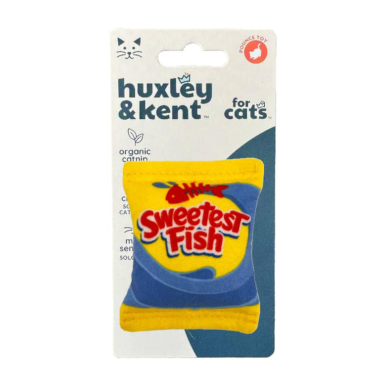 Huxley & Kent Cat Toys Sweetest Fish Cat Toy