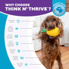 Outward Hound dog toys Dental Yellow Pineapple Interactive Rope Tug and Treat Dog Chew Toy