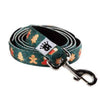 Barker's Bowtique Leashes Christmas Gingerbread Adjustable Dog Leash