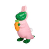 Petshop by Fringe Studio Dog Toys Have A Hoppy Easter Bunny Rex Latex Squeaky Spring Dog Toy