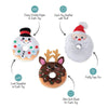 PetShop by Fringe Studio Toys A Hole Lot of Holiday Fun Dog Toy Set - 3 Pc