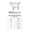 Barker's Bowtique Bandanas Christmas Reversible Elf Dog Bandana