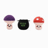 Hugsmart Products Inc dog toys Howloween Night Witches Brew Plush Dog Toy Set - 3 Pc