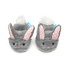 BARK dog toys Itty & Bitty the Bunny Slippers Plush Squeak Dog Toy - 2 Pc