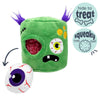 Zombie Pop 'n Fetch Pop-Eye Spooky Halloween Plush Squeaky Dog Toy