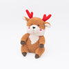Holiday Cheeky Chumz Christmas Reindeer Plush Squeak Dog Toy
