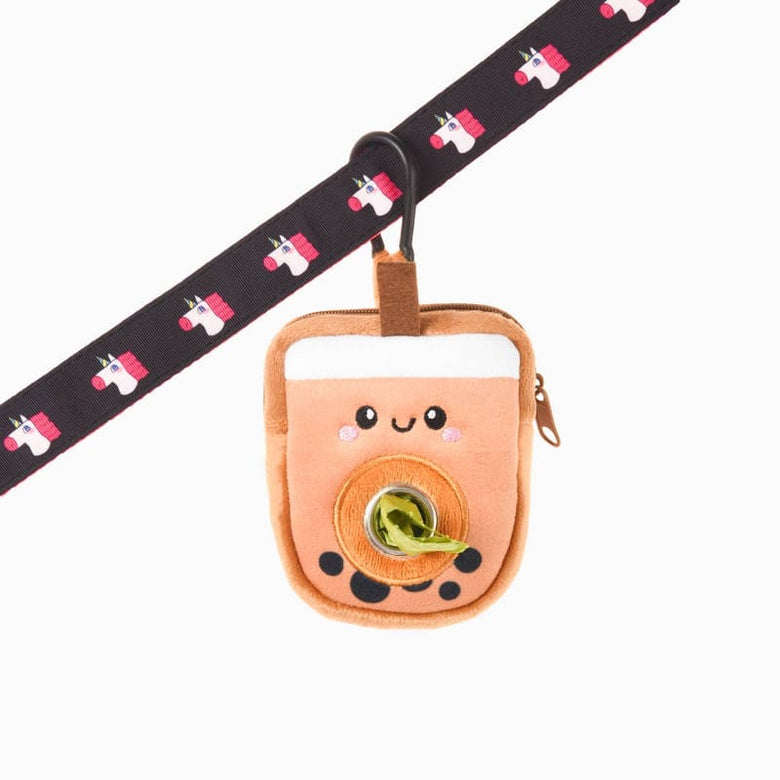 Hugsmart Products Inc Waste Bag Dispenser Bubble Tea Pooch Pouch Waste Bag Pet Dispenser
