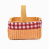 Hugsmart Products Inc dog toys Picnic Time Basket Multi Part Interactive Plush Dog Toy Set - 4 Pc