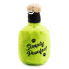 Haute Diggity Dog dog toys Puptron Tequila Green Plush Squeaky Dog Toy