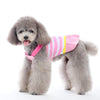 Dogo Pet DRESSES XXS Pink Stripe Bow Strap Cruise Dog Dress - Only Available in Size 2XS