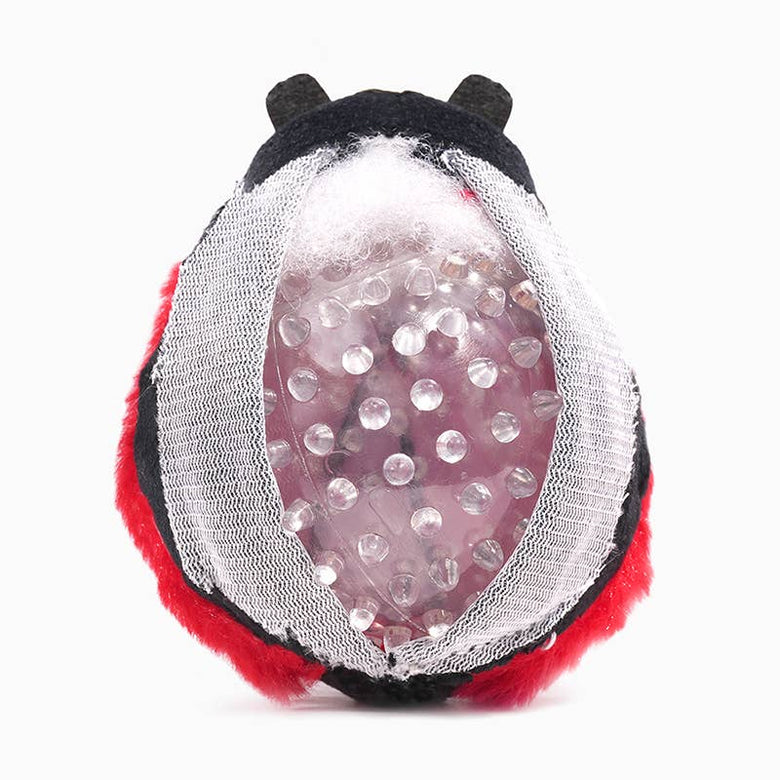 Hugsmart Products Inc Dog Toys Woof Love Bug Ball Spring Dog Toy