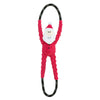Christmas RopeTugz Santa Claus Plush Squeaky Holiday Tug Dog Toy