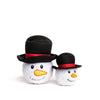 fabdog dog toys Christmas Snowman Ball Dog Toy - 2 Sizes