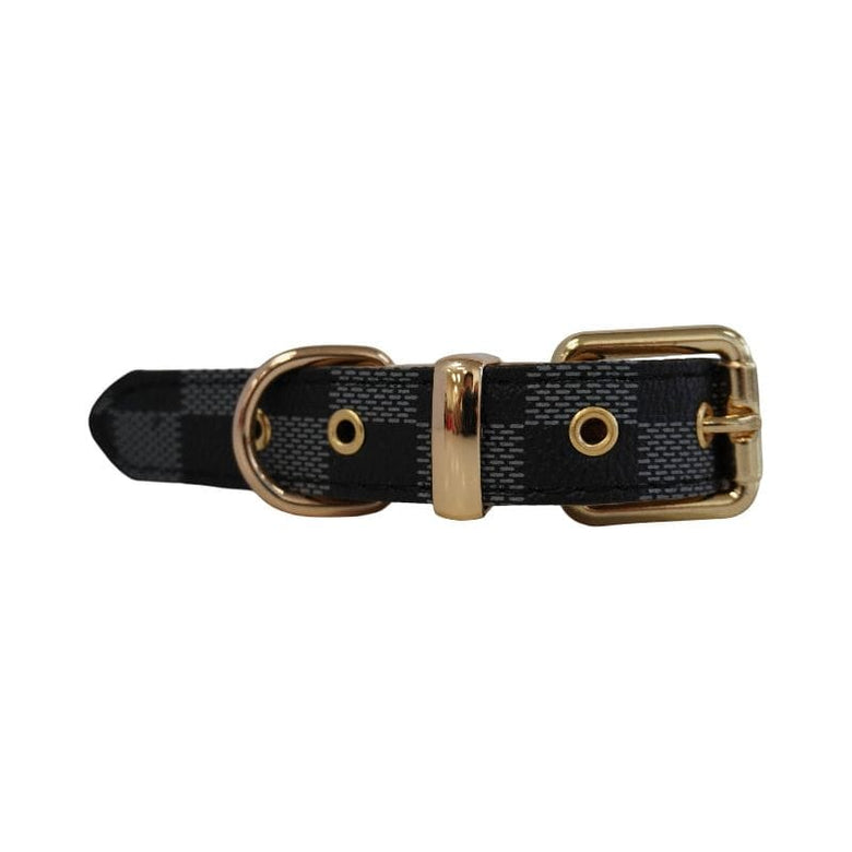 BARK by DOG Collars Amalfi Black Luxury Pet Collar