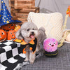 Hugsmart Products Inc dog toys Howloween Night Crystal Ball Plush Dog Toy - 2 Pc
