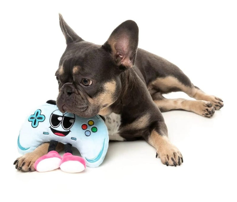 FuzzYard dog toys Gamezy Fun Controller Plush Squeak Dog Toy