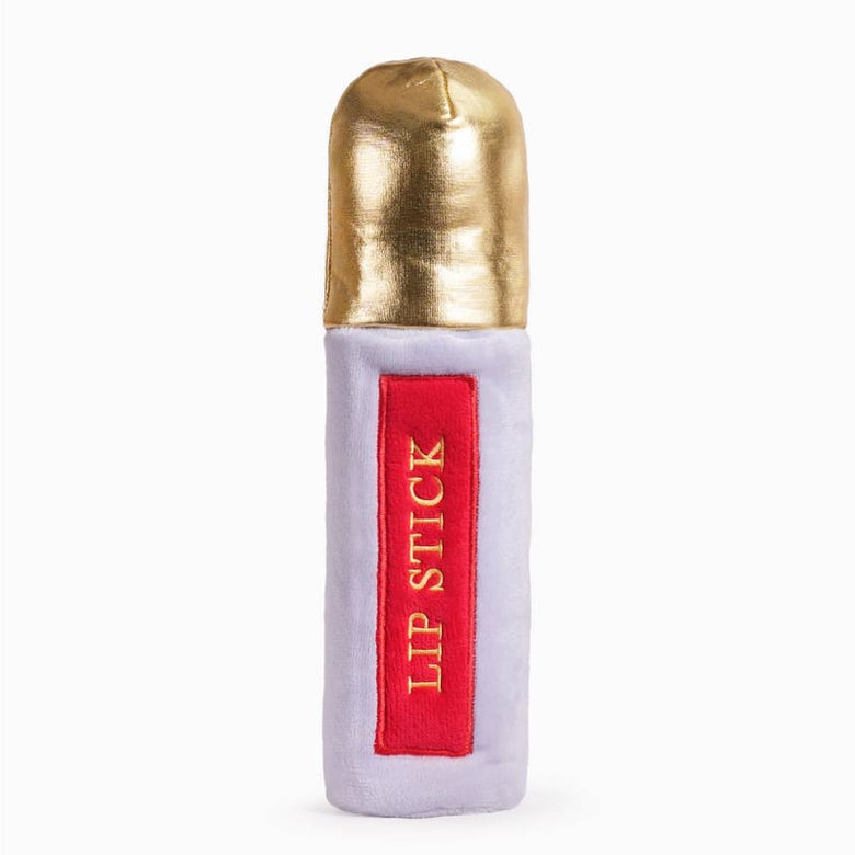Hugsmart Products Inc Dog Toys Makeup Collection Lip Stick Plush Squeaky Dog Toy