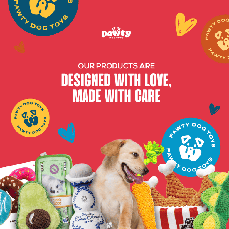 PAWTY Dog Toys dog toys Kettlebell Plush Tug Rope Interactive Dog Toy