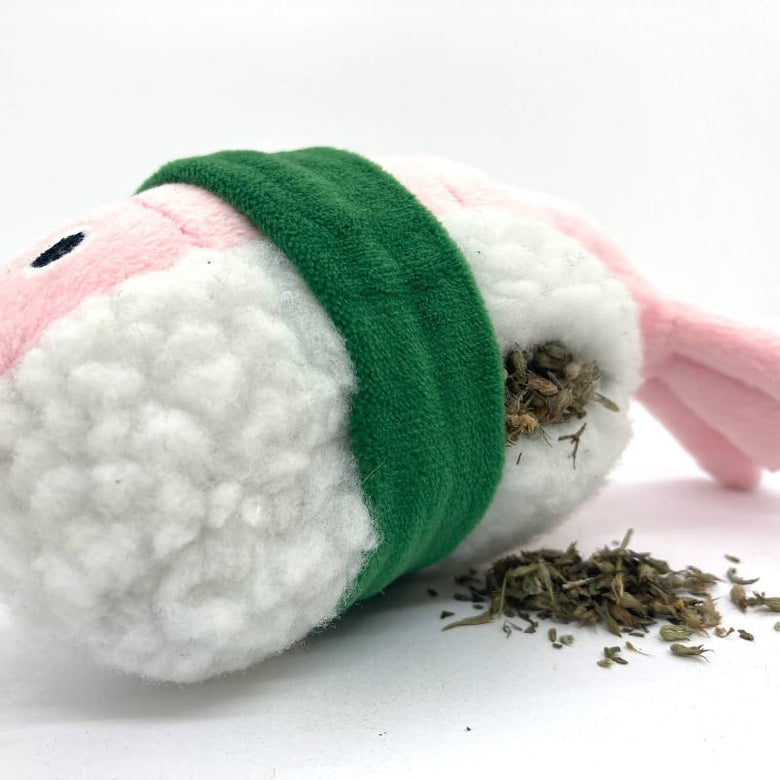 Meowijuana Cat Toys Meowijuana Get Wrapped Sushi Roll Cat Toy