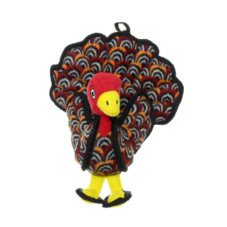 Tuffy Dog Toys - VIP Products dog toys Tuffy Barnyard Turkey Durable Tough Squeaky Dog Toy - Jr Size