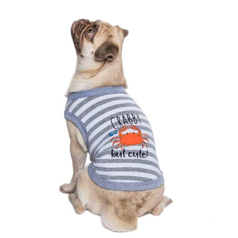 Parisian Pet Tee's Crabby But Cute Dog Tee