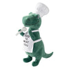 PetShop by Fringe Studio dog toys BBQ Rex Nice to Meat You Plush Squeak Dog Toy