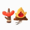 Hugsmart Products Inc dog toys Camping Claws Campfire Sausage Cat Toy Set - 2 Pc