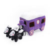 Halloween Burrow Haunted Carriage Interactive Dog Toy Set - 4 Pc