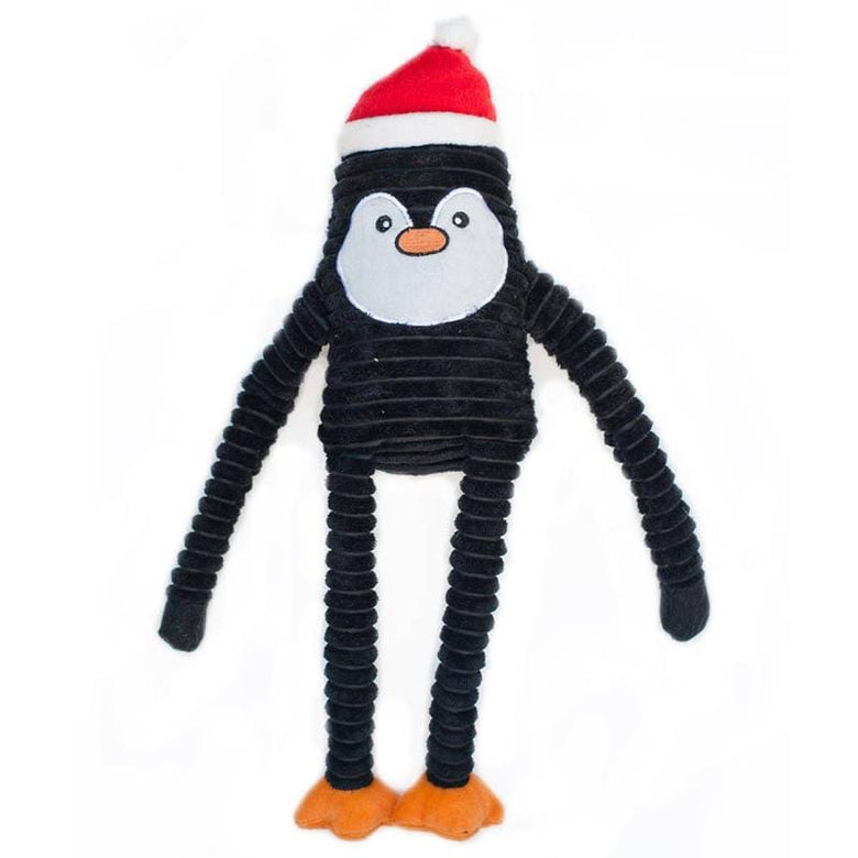 ZippyPaws dog toys Holiday Crinkle Penguin Large Dog Toy