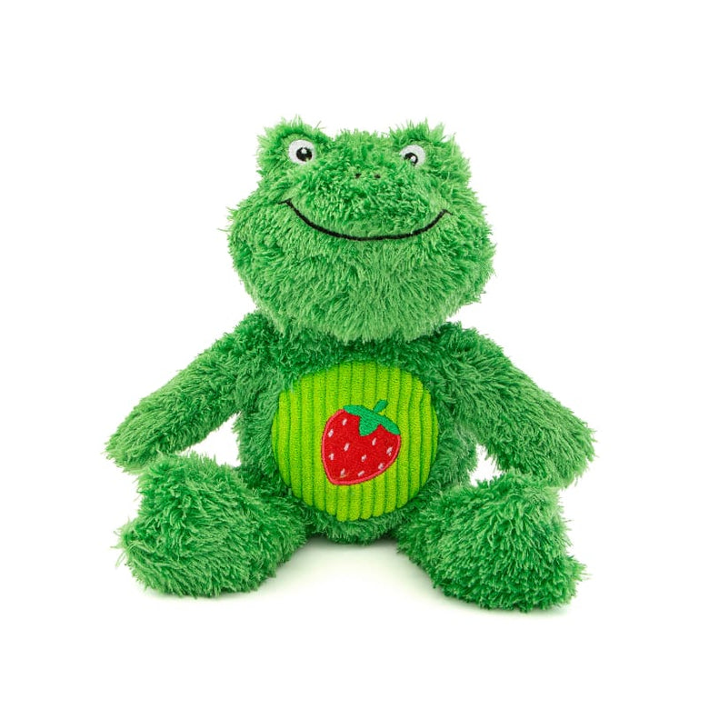 Guru Pet Company dog toys Soft Scents Frog Plush Dog Toy