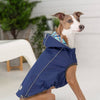 GF Pet Jackets Reversible Elasto-Fit Navy Pet Raincoat