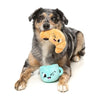 FuzzYard dog toys Croissant & Cappuccino Squeaky Plush Dog Toy Set - 2pk