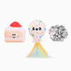 Yappy Birthday Balloon & Cake Plush Cat Toy Set - 3 Pc