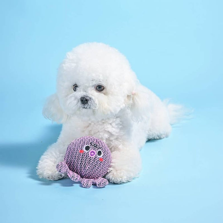 Hugsmart Products Inc dog toys Ocean Pals Octopus Ball Dog Toy