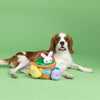 Petshop by Fringe Studio dog toys Easter Egg Hunt Squad Hide N Seek Interactive Plush Dog Toy Set - 4 Pc