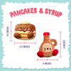 SnugArooz dog toys Pancake and Syrup Snug Buddies Squeak Plush Dog Toy Set - 2pk