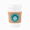 Hugsmart Products Inc dog toys Coffee Hour StarPaws Coffee Rubber Dog Toy