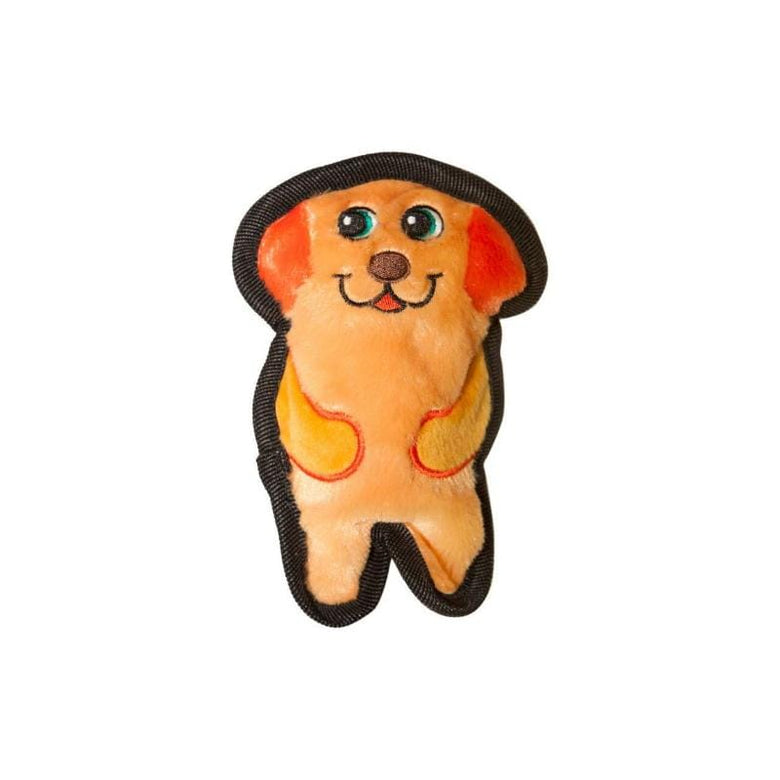 Outward Hound dog toys Invincibles Dog Durable Plush Toy Orange XS