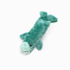 ZippyPaws dog toys Bottle Crusherz Teal Walrus Plush Dog Toy