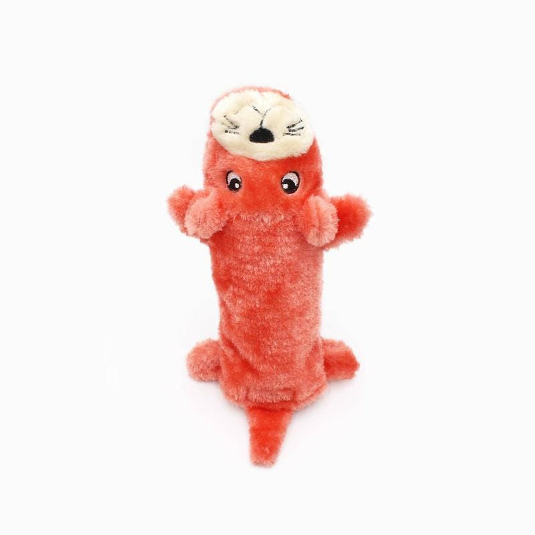 ZippyPaws dog toys Bottle Crusherz Otter Plush Dog Toy