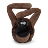 GoDog dog toys Action Plush Squeak Ape Dog Toy