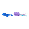 ZippyClaws Cat Toys Jellyfish and Whale ZippyClaws Mesh Mates Cat Toy Set - 2 Pack