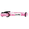 SASSY WOOF COLLARS Malibu B Pink Adjustable Dog Collar