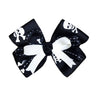 Pooch Outfitters Bow Tie Black & White Skull Jolly Roger Pet Collar Slider Attachment