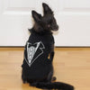 Parisian Pet® Tee's Black Tuxedo Elegant Formal Embroidered Dog T-Shirt